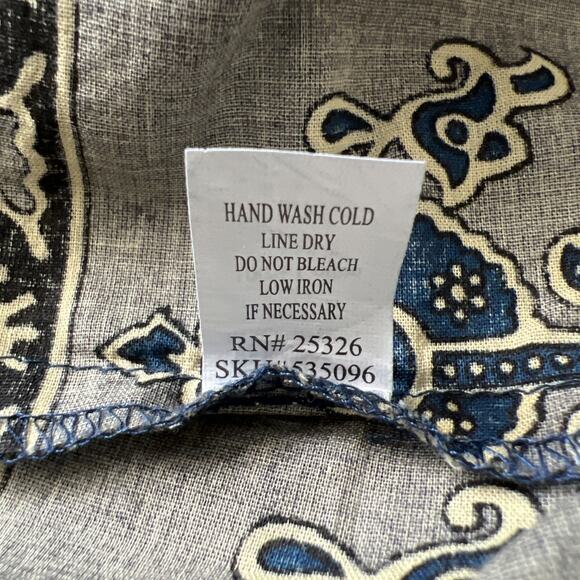 Cost Plus World Market Skirt Womens S/M Midi Pull On Floral Cottagecore Boho - Picture 5 of 12